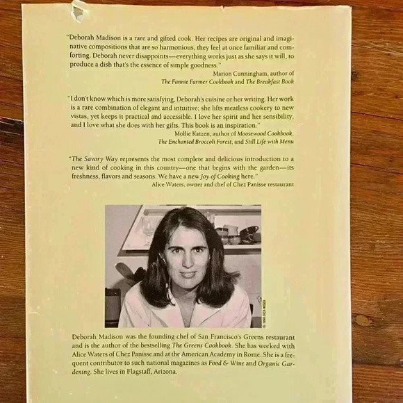 The Savory Way Cookbook 1990  Deborah Madison *NWOT - Picture 12 of 15